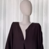 Abaya Fluide Chypre III – Prune Abaya Fluide Chypre III - Prune